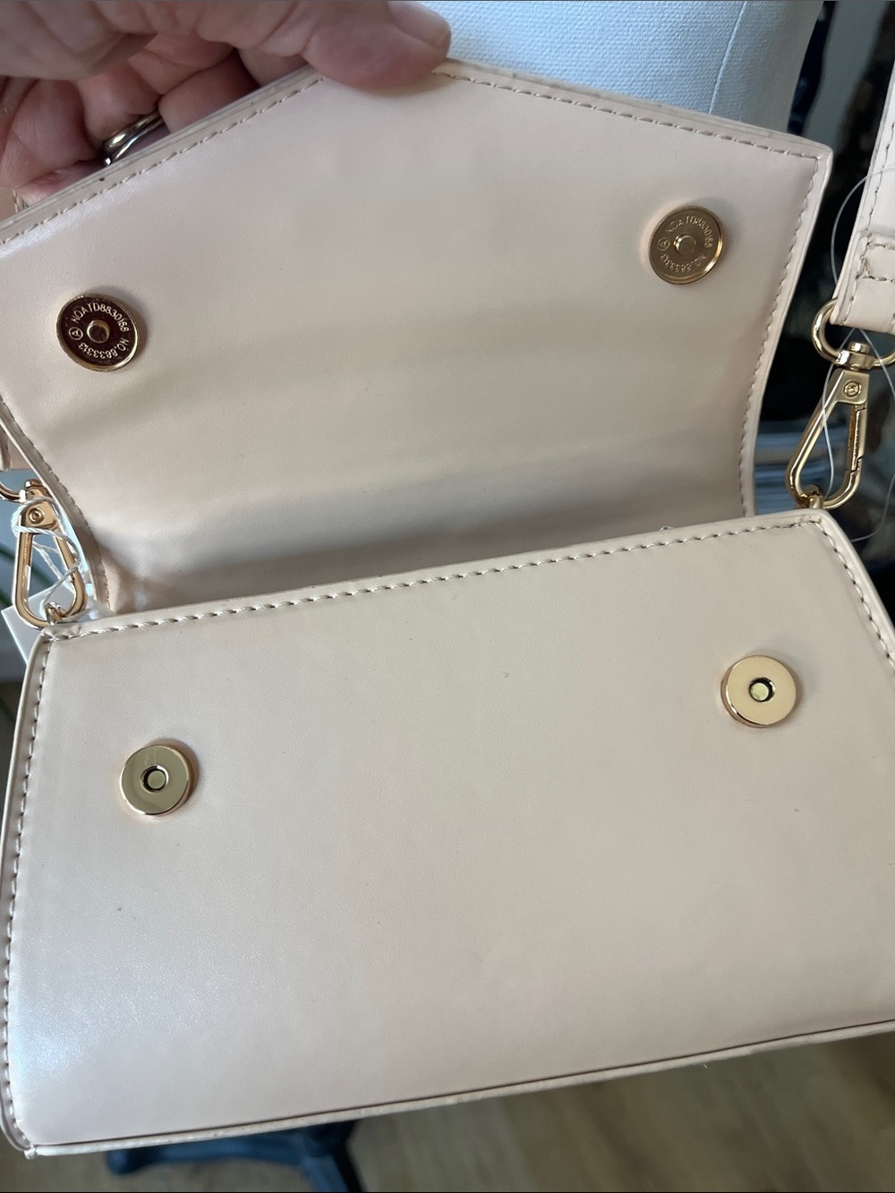 Christian Lacroix Blush Pink Top-Handle Crossbody Bag - Picture 3 of 12